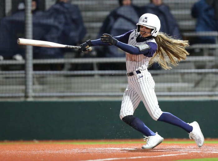 Montgomery Lake Creek Allen Texas softball Allen Tournament 022323 Brian McLean 5